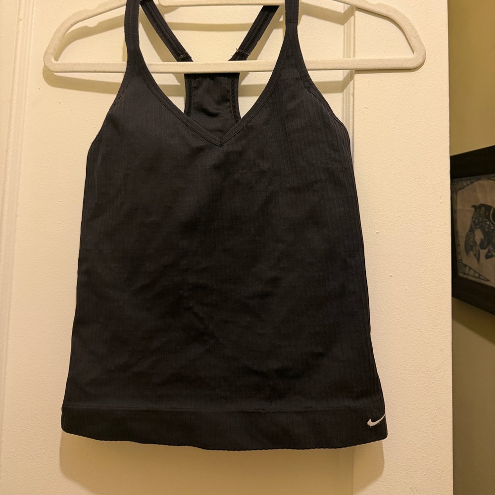 Nike Seamless Black Tank Top